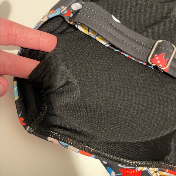 Bloomchic Brand NWT Size 14-16 Boho Print Surplice Neck One Piece Swimsuit - Picture 3 of 7